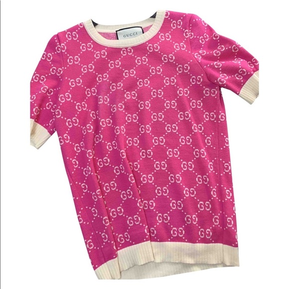 gucci monogram top